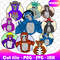 Bundle Stickers Gorilla Tag SVG PNG Ink Gorilla Tag Coloring Pages PrintableEditable Vector Gorilla 0