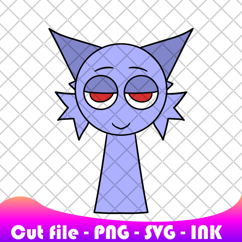 Sprunki Ario SVG PNG InkSprunki Coloring Pages Printable Editable VectorCirct File 0