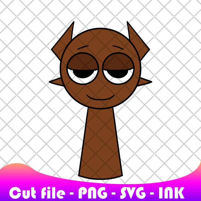 Sprunki BildeN SVG PNG InkSprunki Coloring Pages Printable Editable VectorCirct File 0