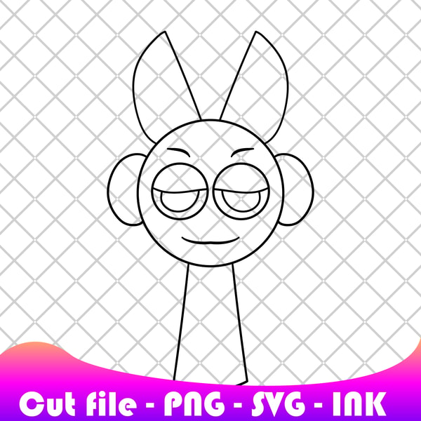 Lilly Sprunki Vector Sprunki Cutter SVG, PNG, Ink,Sprunki coloring pages Printabl | Inspire ...