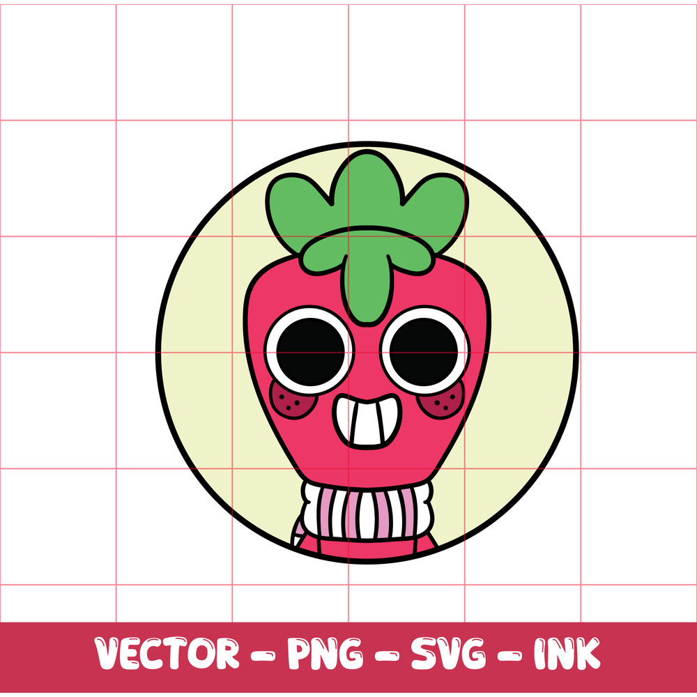 Dandy World Sprout Sticker SVGInkPNG Cricut Design Space Digital FilesCut File 0