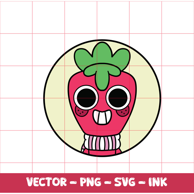 Dandy World Sprout Sticker SVGInkPNG Cricut Design Space Digital FilesCut File 0