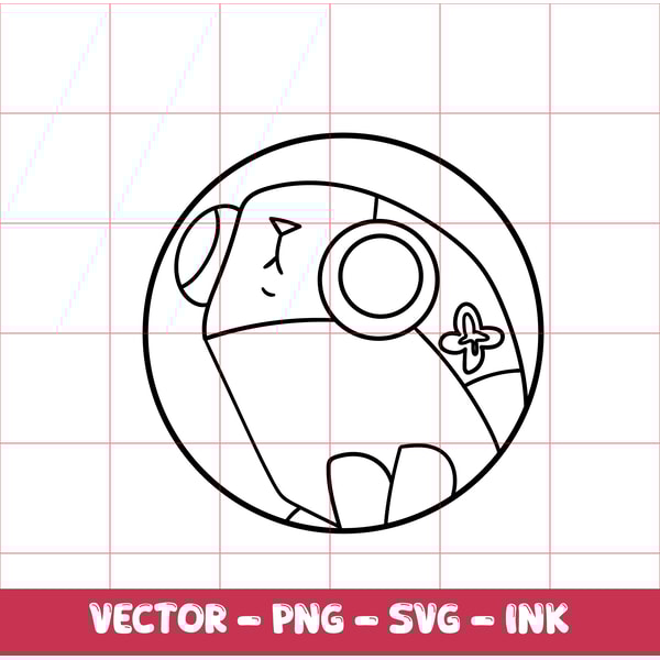 Dandy world Pebble Sticker SVG,Ink,PNG, cricut design space, | Inspire ...