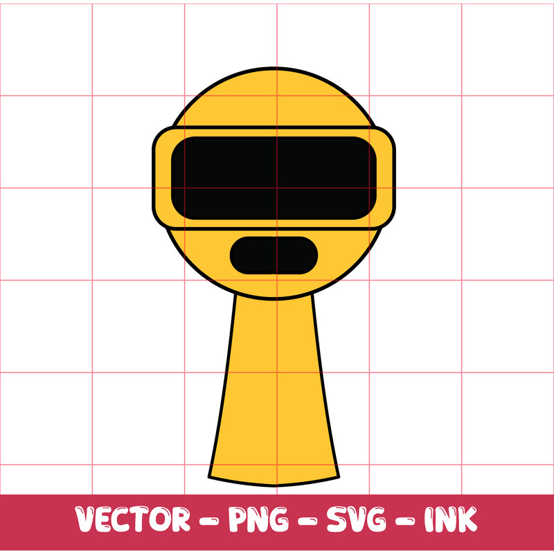 Sprunki SVGGarnold Sprunki SVGInkPNG Cricut Design Space Digital Files 0