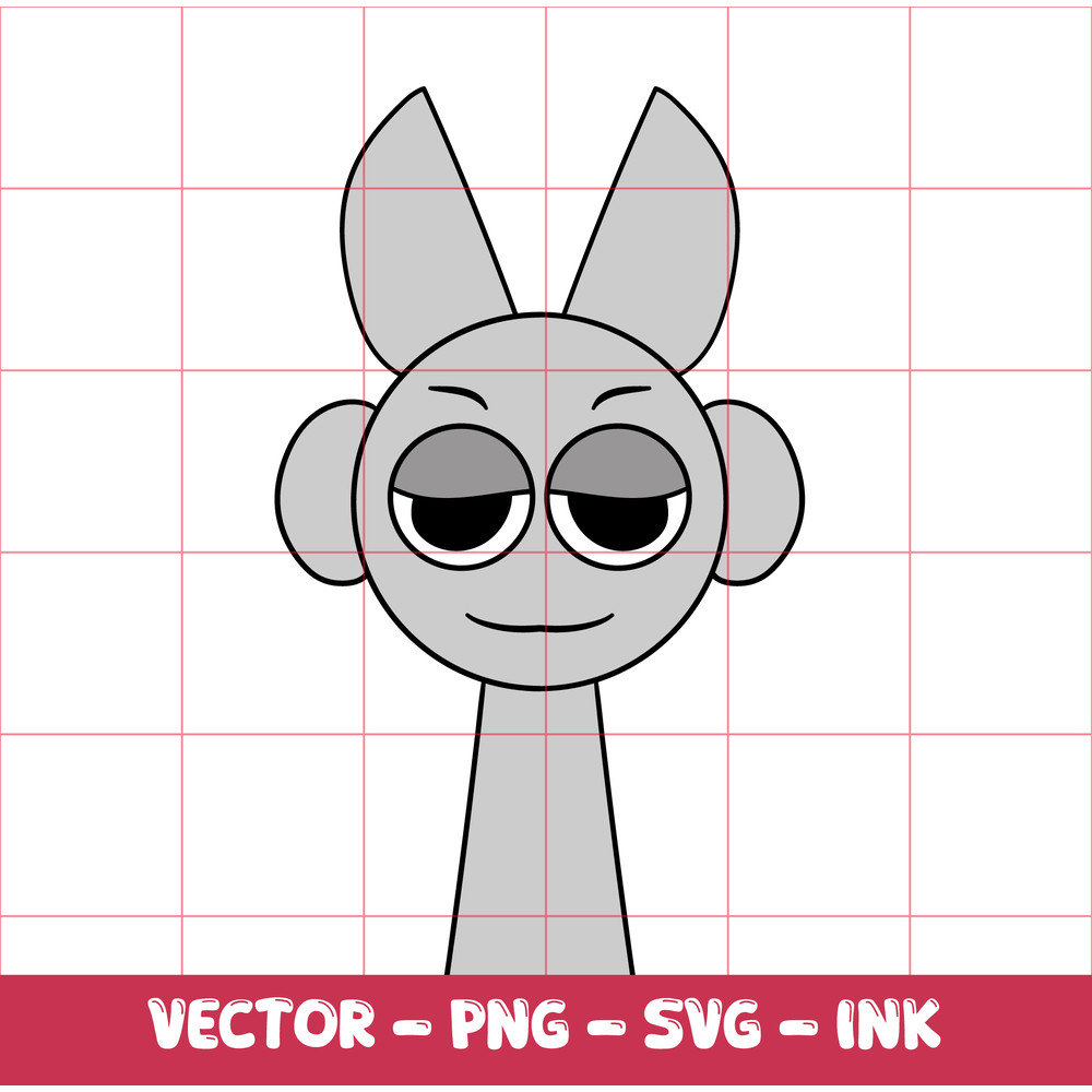 Sprunki SVG Sprunki Cutter Sprunki SVGInkPNG Cricut Design Space Digital FilesCircut File 0