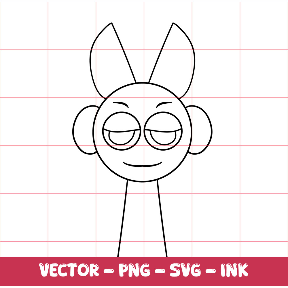 Sprunki SVG Sprunki Cutter Sprunki SVGInkPNG Cricut Design Space Digital FilesCircut File 1