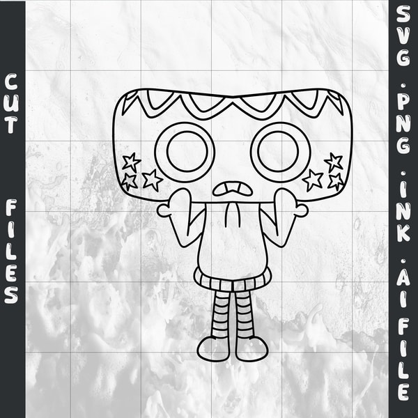 Cosmo Printable Dandy World Cosmo,SVG, PNG, Ink ,Coloring pages Printable, D | Inspire ...