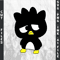 Badtz Maru Sanrio Cute PenguinCinnamoroll SVG PNG Ink Coloring Pages Digital Vector Badtz Maru Sanr 0