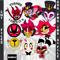 Editable Ngel Dust Hazbin Hotel Head Alastor Sticker Loona  Lucifer Morningstar Moxxie Niffty HeaHu 0
