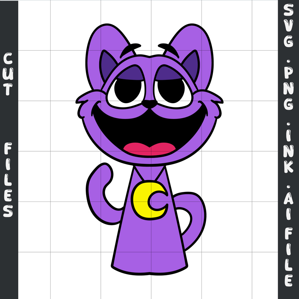 Editable Sprunki SVGPng CatNapIncredibox Coloring PagesFear SVGPNGInkInsatant Dwonload 0
