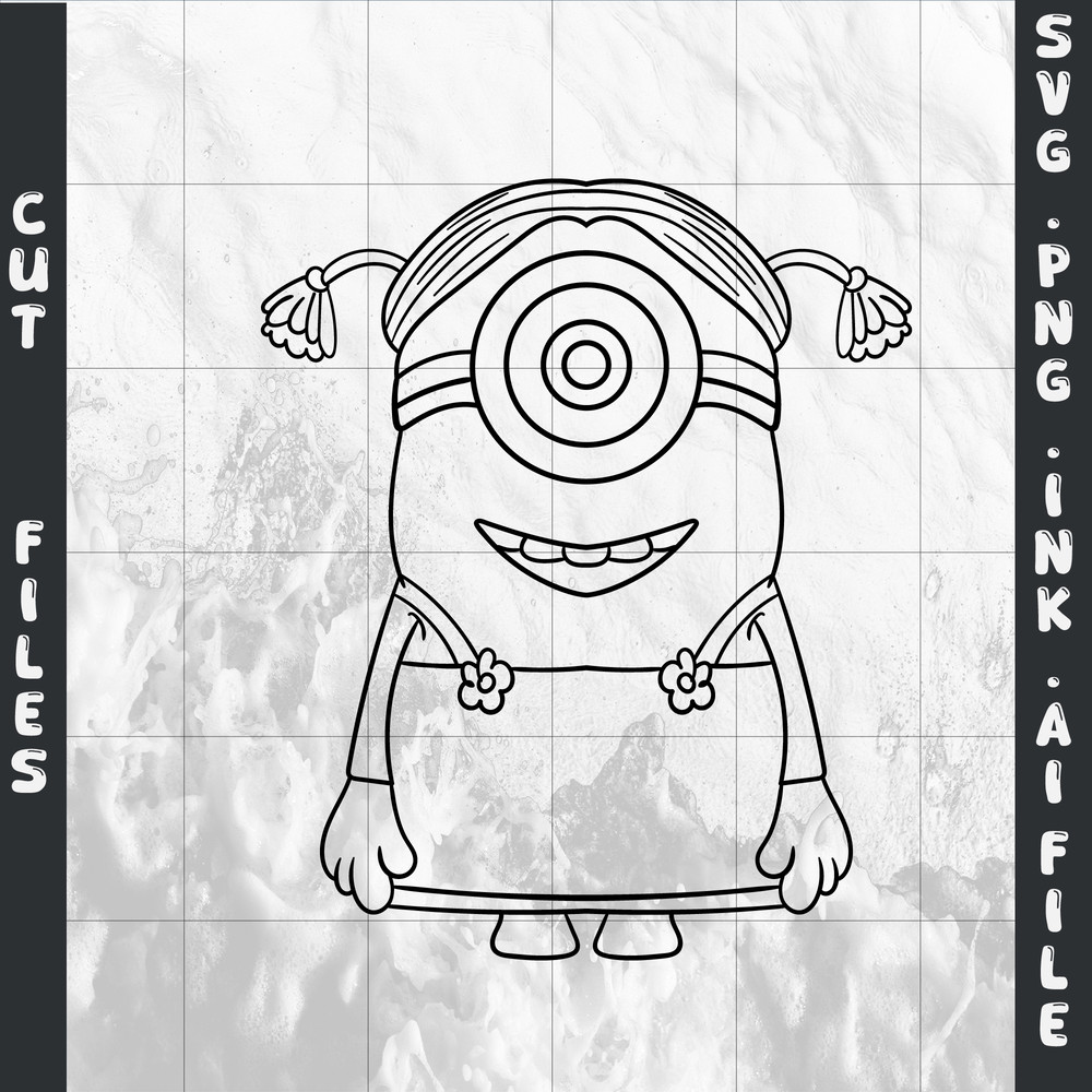 Mega Minion Gus SVG Minion Jerry PNG Tim From Despicable Me 4Minion DaveMinion MelInsatant Dwonload 9