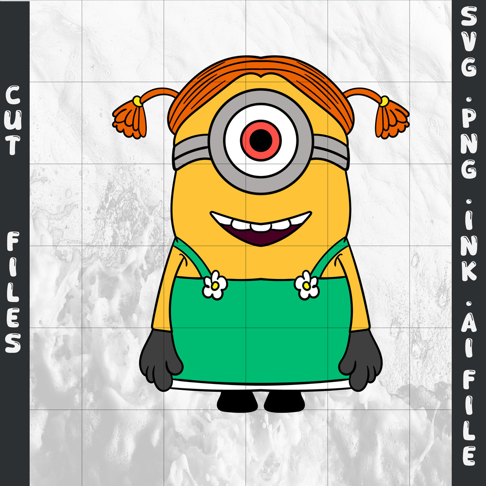 Mega Minion Gus SVG Minion Jerry PNG Tim From Despicable Me 4Minion DaveMinion MelInsatant Dwonload 10