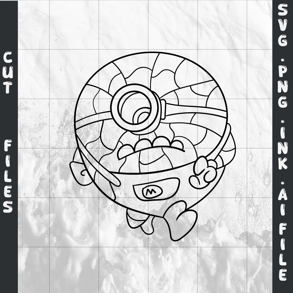 Mega Minion Gus SVG Minion Jerry PNG Tim From Despicable Me 4Minion DaveMinion MelSVGPNGINK 9