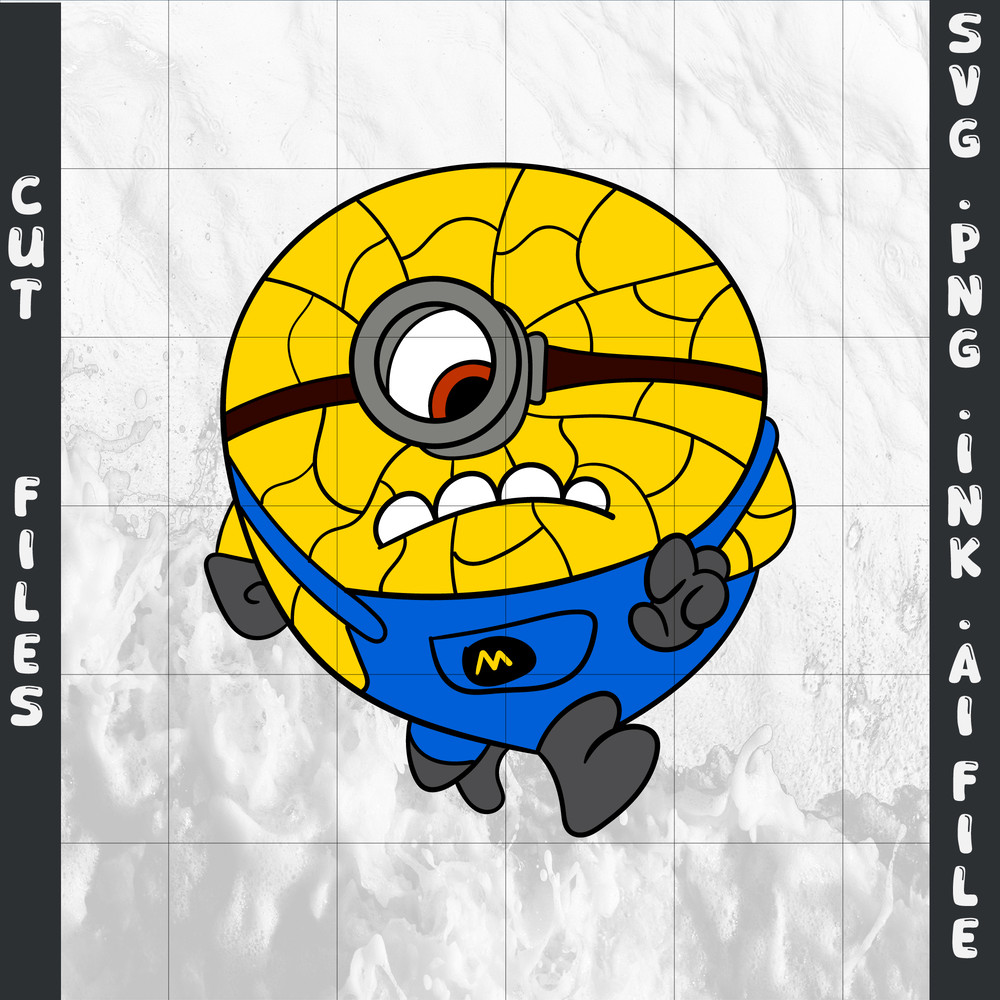 Mega Minion Gus SVG Minion Jerry PNG Tim From Despicable Me 4Minion DaveMinion MelSVGPNGINK 8