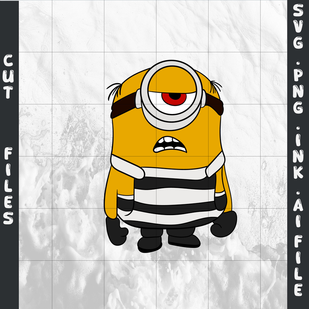 Mega Minion Minion Jerry PNG Tim From Despicable Me 4Minion DaveMinion MelStuartSVGPNGINK 3