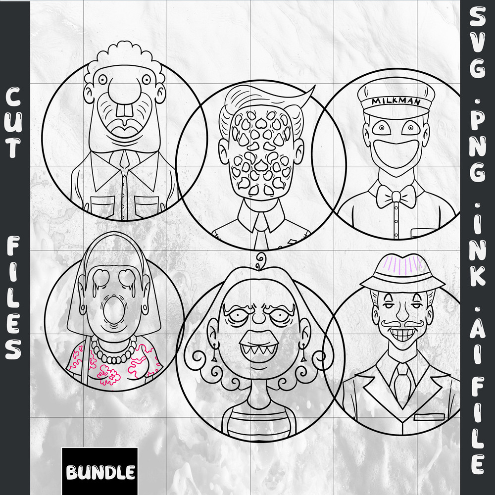 Stickers Thats Not My Neighbor AngusElenois Red Handed StickerHoon Lady HdIhatethisPeach Coloring P 1