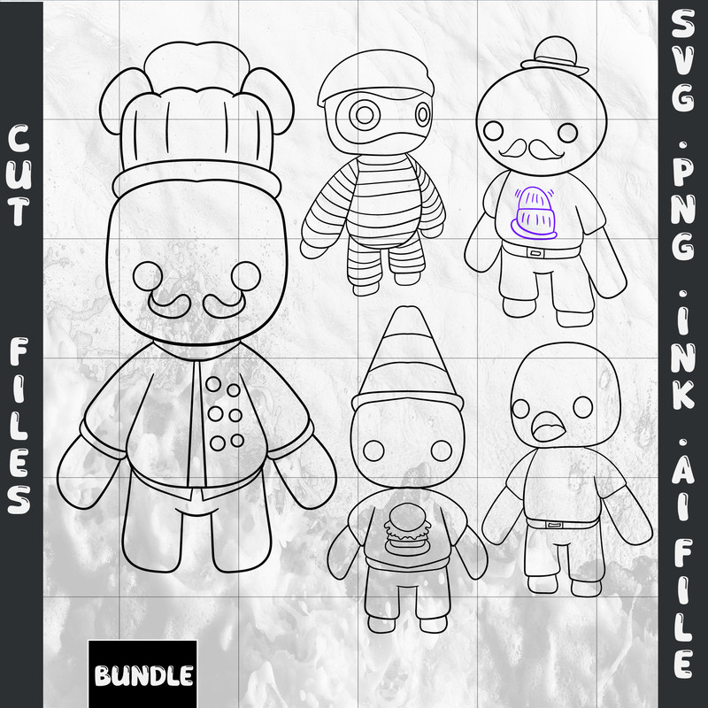 Wobbly Life SVG Wobbly Life Png Wobbly Life Coloring Pages Wobbly Life Birthday Gift Coloring Pages 1