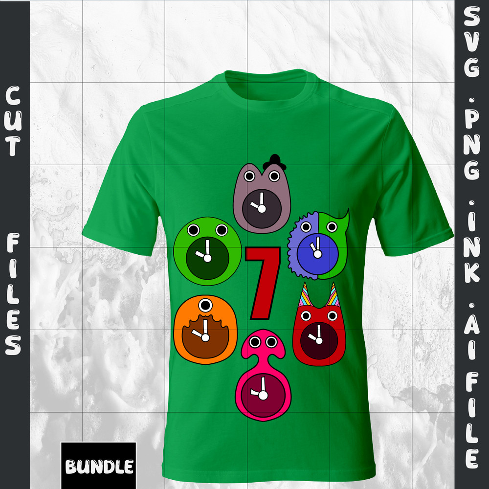 Customizable Banban ClockBitterGiggle ClockJumbo Josh ClockSherrif ClockStinger7th Birthday Gift SV 1