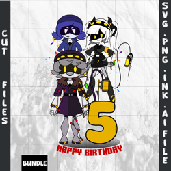 customizable j from murder drones svg, png, uzi from murder drones t-shirt,5th birthday gift, svg,png,ink,pdf