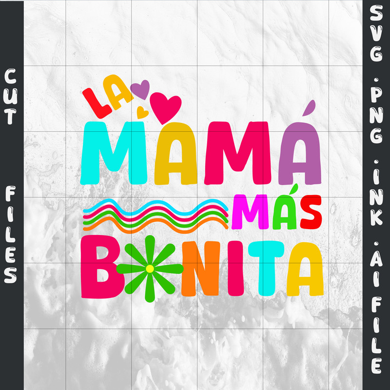 Customizable Karol G La Mama Mas Bonita SVG Tshirt Printable Birthday Gift SVGPNGINkPDF 0