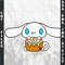 Cinnamoroll Eating A Cinnamon Roll SVGPNGINkCinnamoroll Coloring Pages Printable Digital Download 0