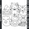 Cinnamoroll GhostHello Kitty Kuromi GhostMy Melody Burger SVGPNGINkCinnamoroll Coloring Pages Digit 1