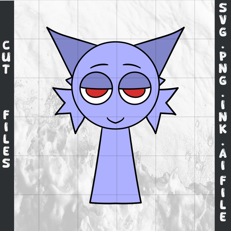 Editable Sprunki SVGPng Sprunki ArioIncredibox Coloring Pages SVGPNGInkInsatant Dwonload 0