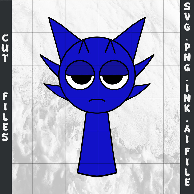 Editable Sprunki SVGPng Sprunki ArthurIncredibox Coloring Pages SVGPNGInkInsatant Dwonload 0