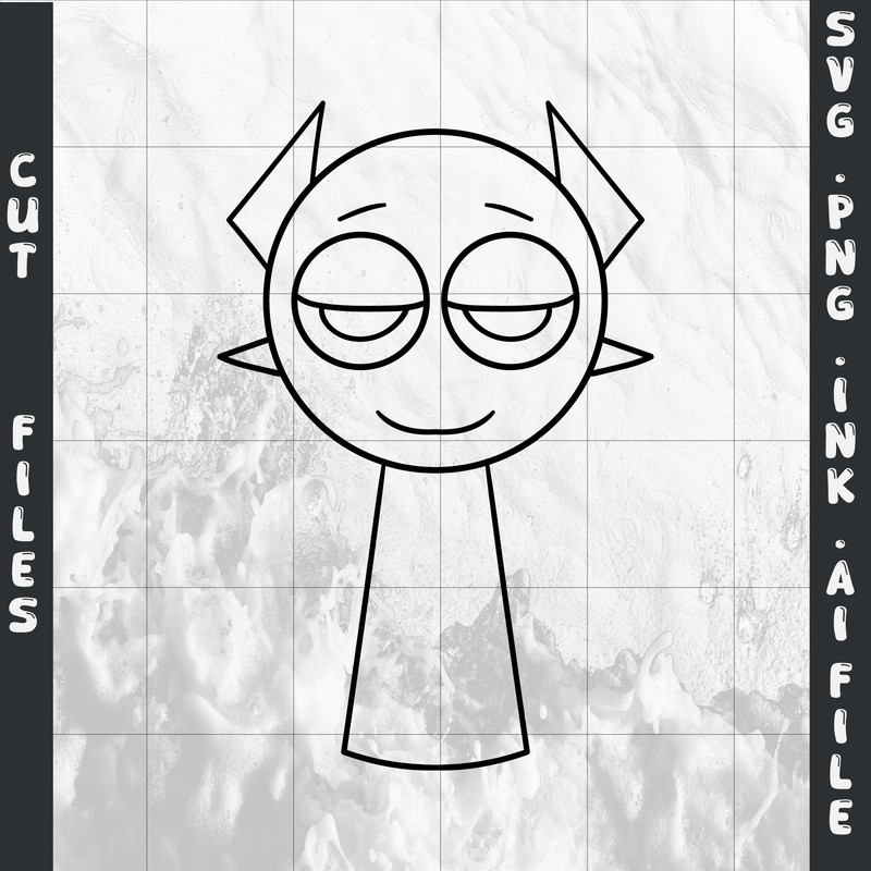 Editable Sprunki SVGPng Sprunki BildeNIncredibox Coloring Pages SVGPNGInkInsatant Dwonload 1