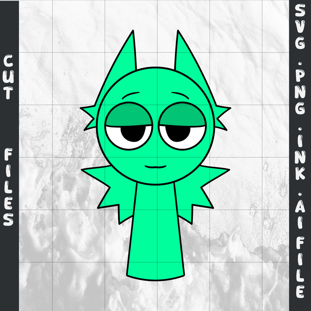 Editable Sprunki SVGPng Sprunki BriIncredibox Coloring Pages SVGPNGInkInsatant Dwonload 0