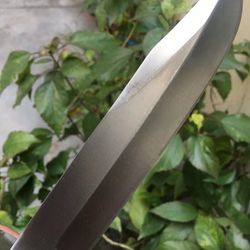 ka-bar special custom handmade d2 tool steel combat knife usa knives with leather sheath