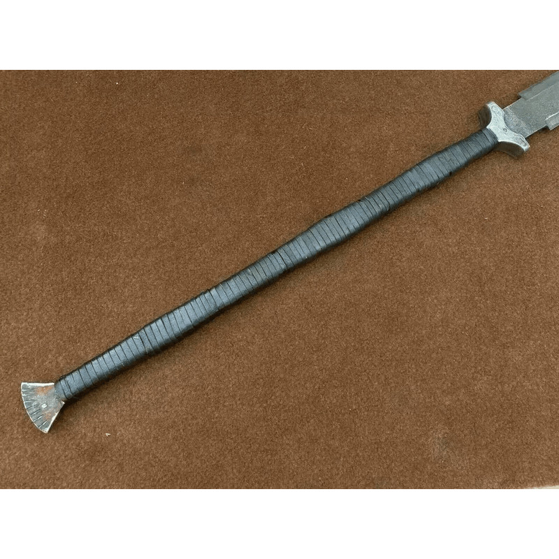 Custom Handmade Medieval Viking Spear Sword Battle Ready Antique Spear Sword 2