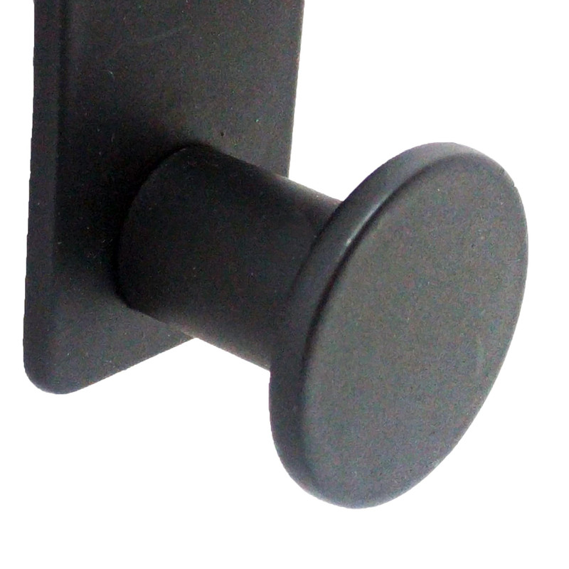 Black Christmas Stocking Hanger Hook A Holder Mantel Cork Heavy Duty Rustic Farmhouse Industrial 1