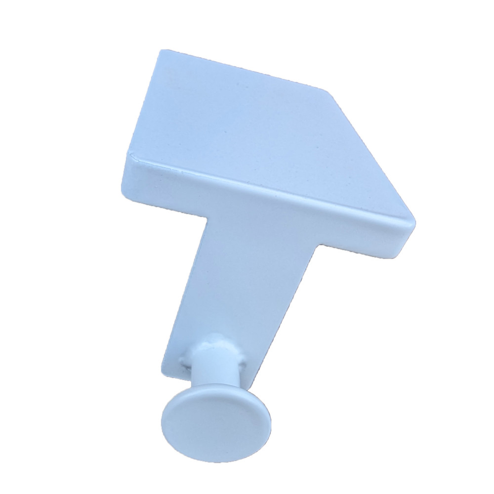 White Christmas Stocking Hanger Hook A Holder Mantel Cork Heavy Duty Rustic Farmhouse Industrial 3