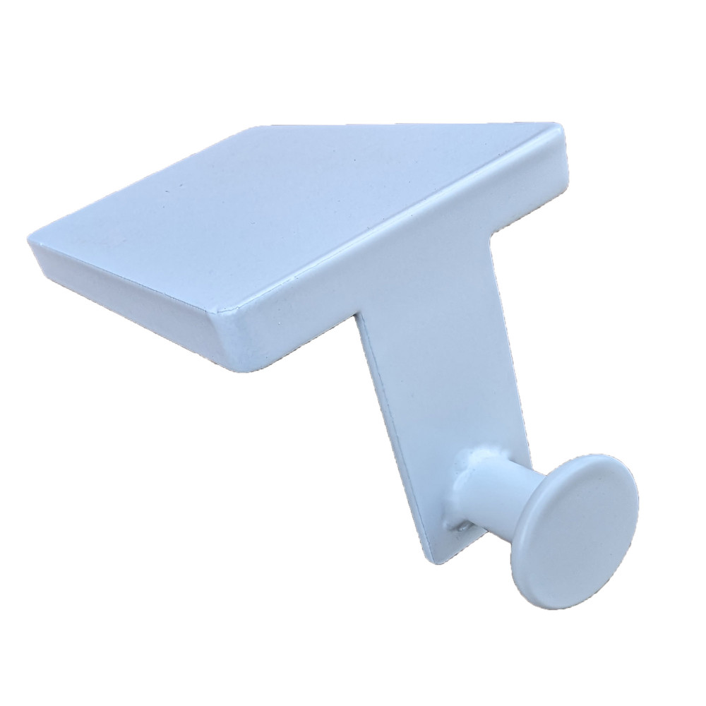 White Christmas Stocking Hanger Hook A Holder Mantel Cork Heavy Duty Rustic Farmhouse Industrial 4