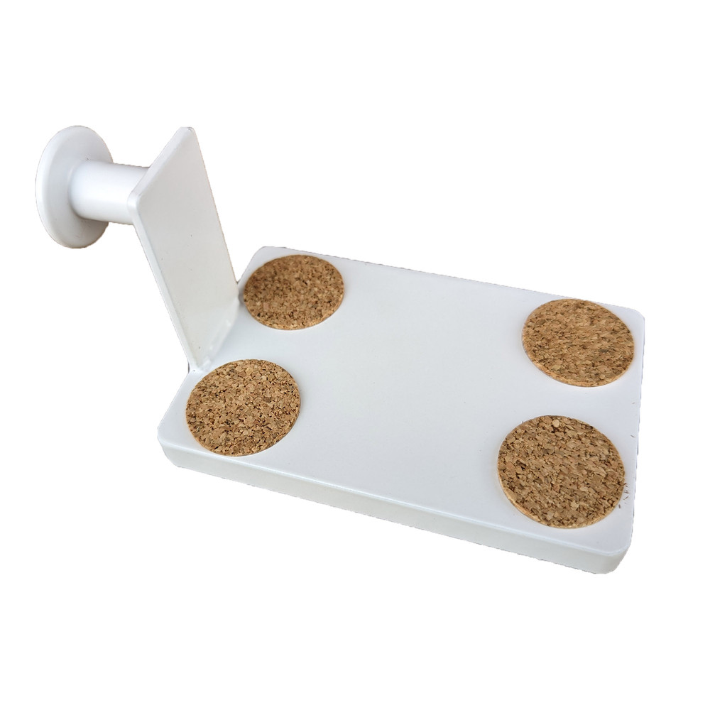 White Christmas Stocking Hanger Hook A Holder Mantel Cork Heavy Duty Rustic Farmhouse Industrial 5