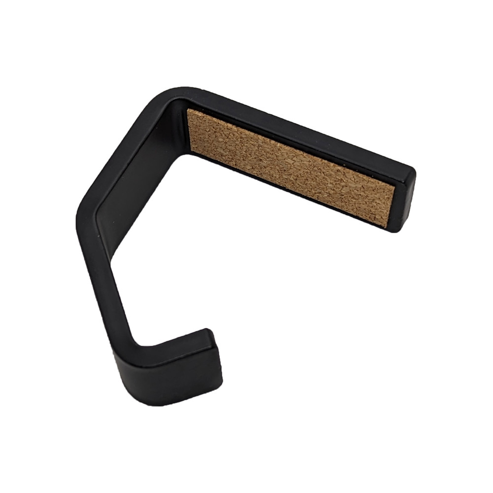 Black Christmas Stocking Hanger Hook C Holder Mantel Cork Heavy Duty Rustic Farmhouse Industrial 3