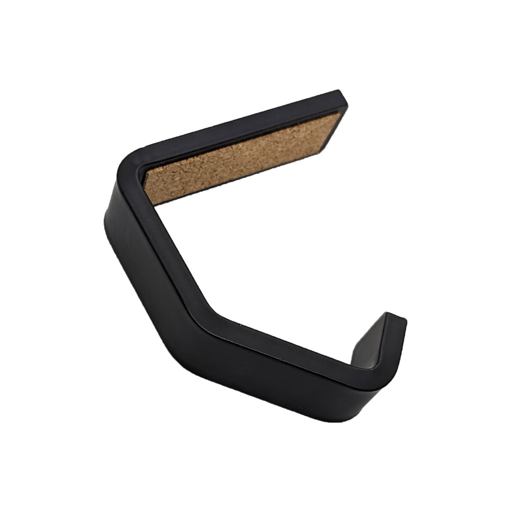 Black Christmas Stocking Hanger Hook C Holder Mantel Cork Heavy Duty Rustic Farmhouse Industrial 6