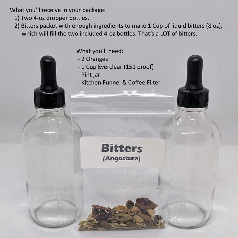 DIY NoFrills Aromatic Bitters Kit 3
