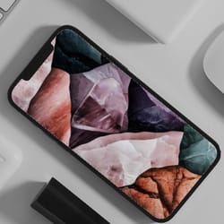 serenity gemstone abstract phone wallpaper