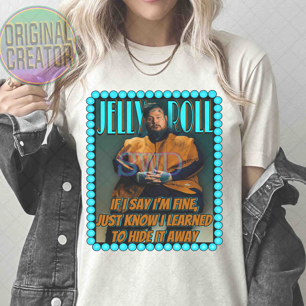 JELLYROLL LYRICS Jelly Roll Sublimation I Am Not Ok Digital Png Dtf Punchy Png Western Digital Country Music Png 2