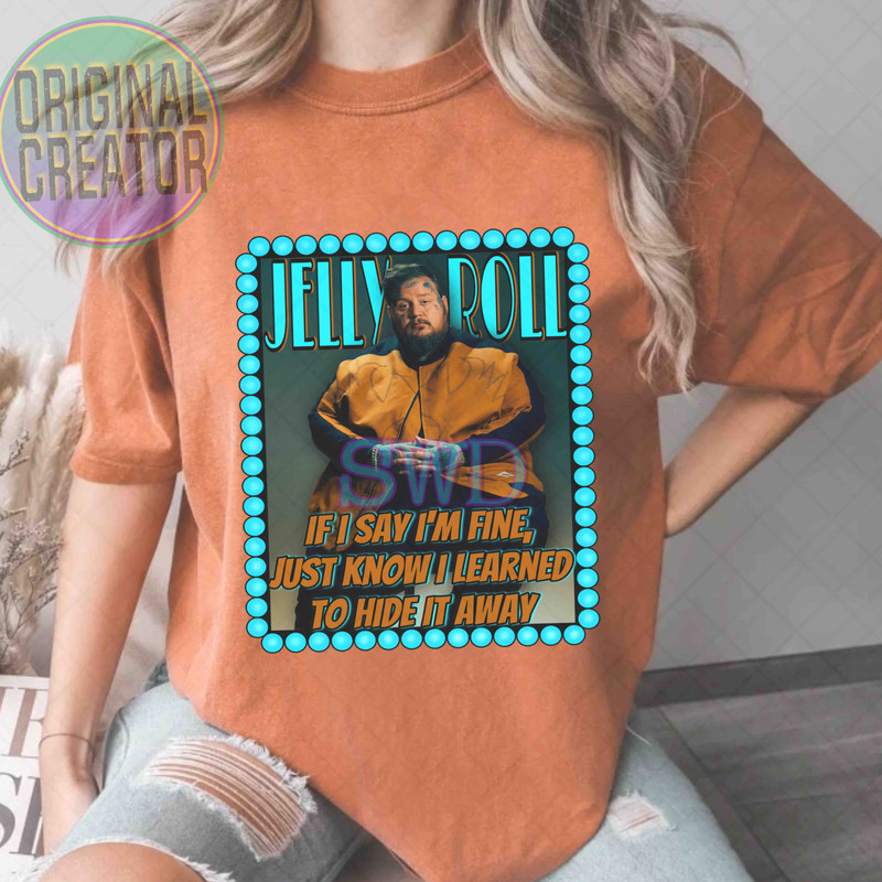 JELLYROLL LYRICS Jelly Roll Sublimation I Am Not Ok Digital Png Dtf Punchy Png Western Digital Country Music Png 3