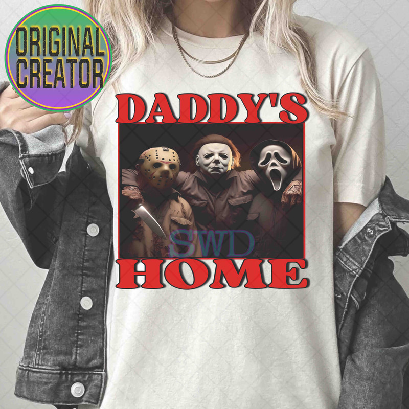 Daddys Home Horror Character Sublimation Daddys Home Michael Myers Png Daddys Home Jason Voorhees Png 2