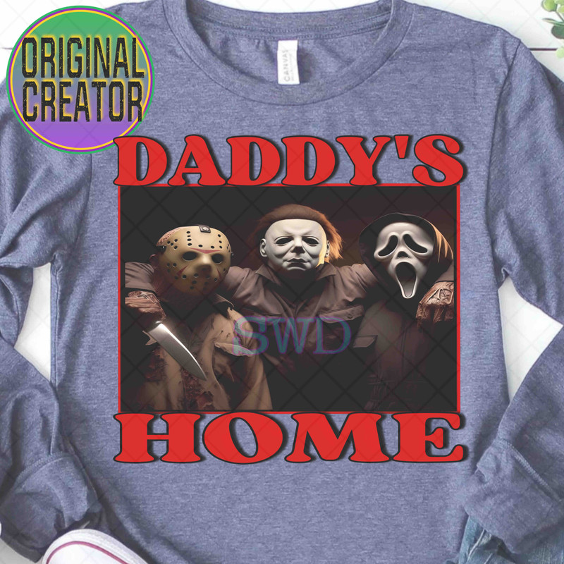 Daddys Home Horror Character Sublimation Daddys Home Michael Myers Png Daddys Home Jason Voorhees Png 3