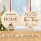 Personalized First Christmas In Our New House Ornament Svg Christmas House Ornament Svg Anniversary 0