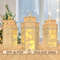 3D Christmas Nativity Lantern Laser Cut File Nativity Scene Lantern Svg 0