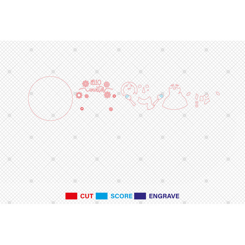 Snowman Round Door Sign Svg Christmas Door Hanger Svg Snowflake Sign Svg Hello Winter SvgChristmas 1