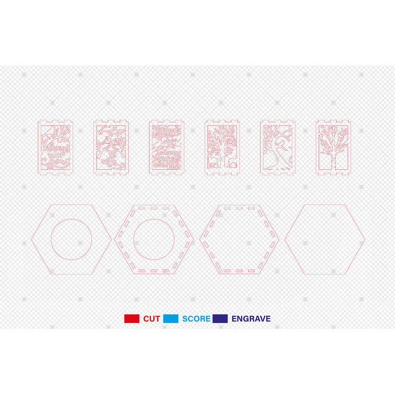 3D Cardinal Bird Tea Light Holder Laser Cut File Memorial Lamp Svg Cardinal Svg Memorial Quote Cand 1