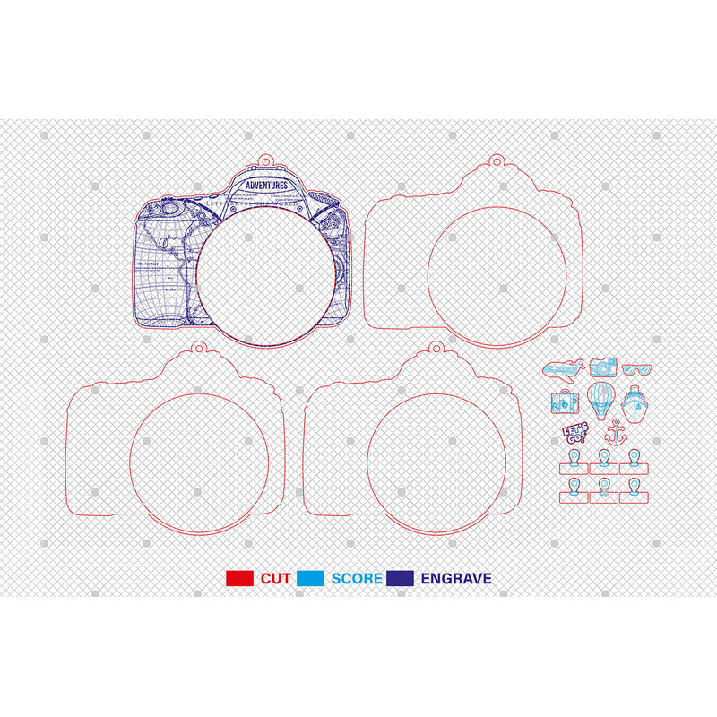 Personalized Travel Adventures Ornament Svg Travel Christmas Ornament Svg 1