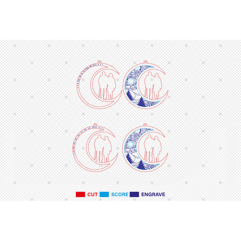 Personalized From Our First Kiss Till Our Last Breath Ornament Svg Old Couple Ornament Svg Annivers 1